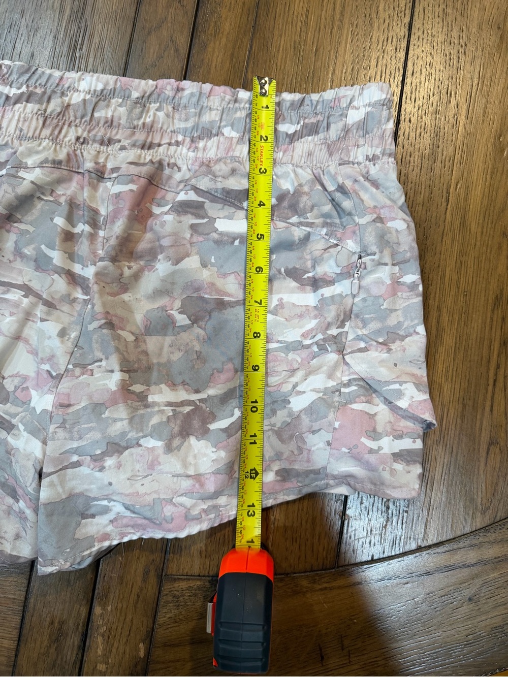 Avia Pink and Gray Camo Athletic Shorts - Picture 5 of 5